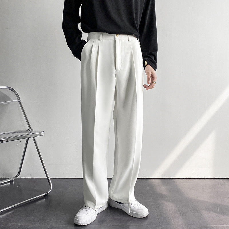 Sterling Row | Wide Leg Tailored Trousers