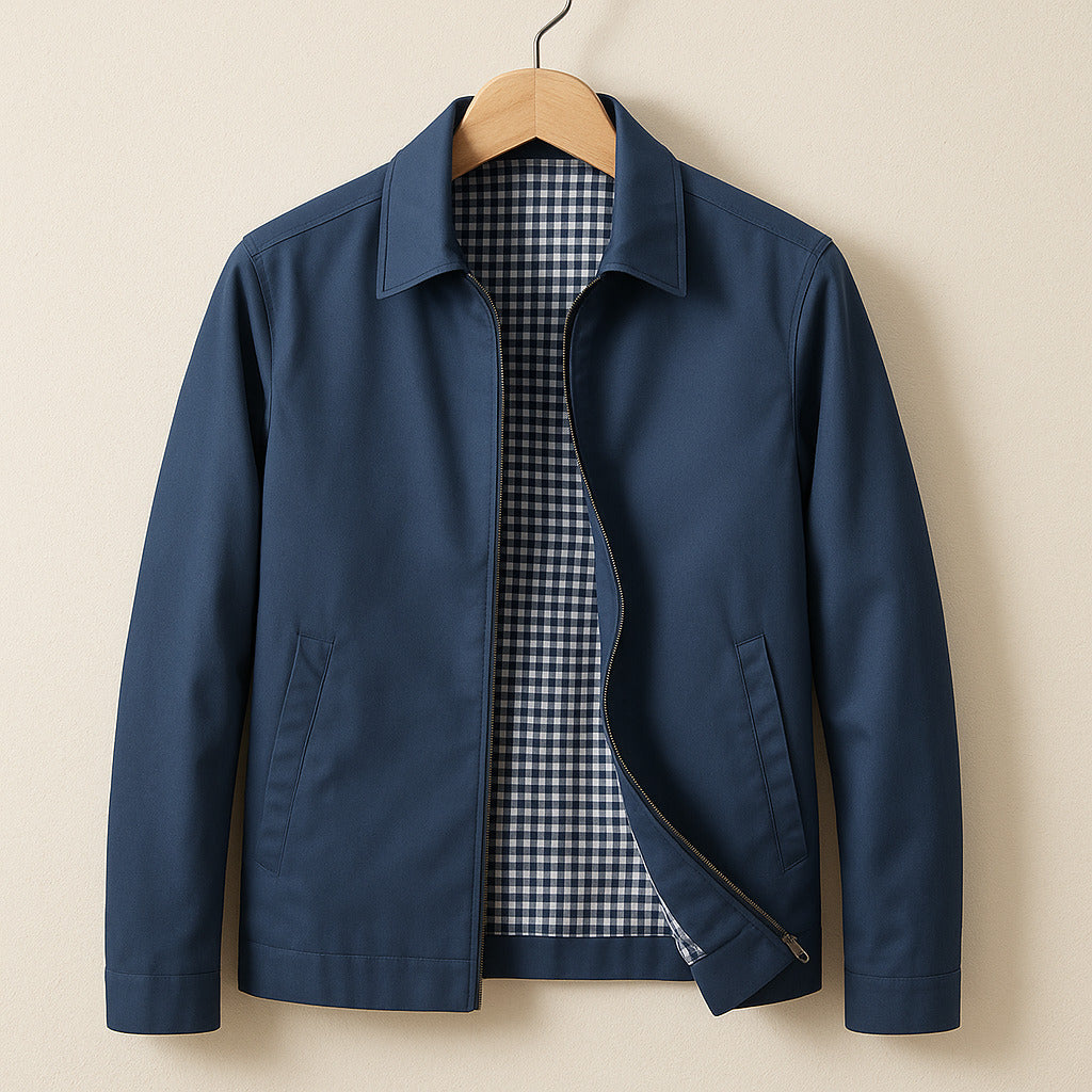 Sterling Row | Lined Classic Jacket for Men Modern Lightweight Layer