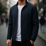 Sterling Row | Water Resistant Zip Jacket for Men Modern Everyday Layer