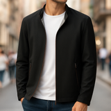 Sterling Row | Water Resistant Zip Jacket for Men Modern Everyday Layer