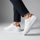 Sterling Row | Men’s Perforated Leather Sneakers
