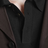 Sterling Row | Men’s Merino Knit Polo Shirt Smart Casual Luxury