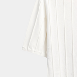 Sterling Row | Ribbed Short Sleeve Shirt for Men Smart Casual Comfort