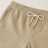 Sterling Row | Tapered Cotton Linen Trousers