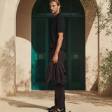 Sterling Row | Men’s Merino Knit Polo Shirt Smart Casual Luxury