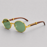 Sterling Row | Men’s Round Metal Sunglasses
