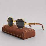 Sterling Row | Men’s Round Metal Sunglasses