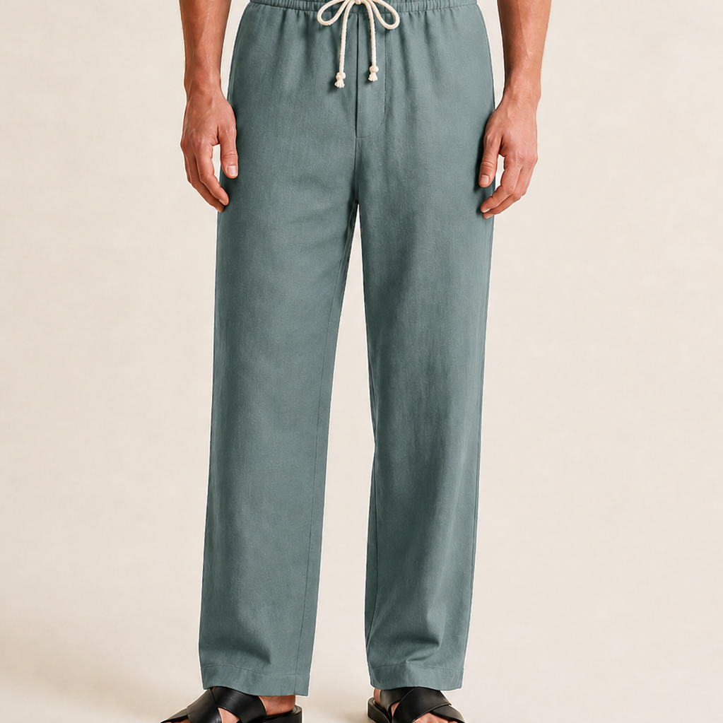 Sterling Row | Linen Drawstring Trousers