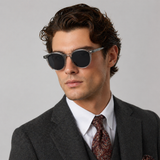Sterling Row | Men’s Round Retro Sunglasses