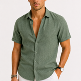 Sterling Row | Linen Shirt for Men Smart Casual Comfort