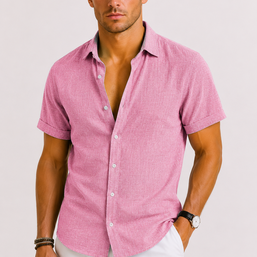 Sterling Row | Linen Shirt for Men Smart Casual Comfort