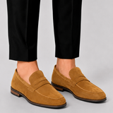 Sterling Row | Suede Loafers for Men Modern Smart Casual Style