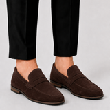 Sterling Row | Suede Loafers for Men Modern Smart Casual Style