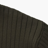 Sterling Row | Men’s Ribbed Knit Polo Shirt Short Sleeve Quiet Luxury