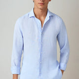 Sterling Row | Classic Linen Button Shirt for Men