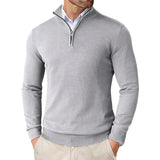 Sterling Row | Men’s Premium Half Zip Sweater Smart Casual Knit