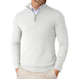 Sterling Row | Men’s Premium Half Zip Sweater Smart Casual Knit