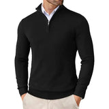 Sterling Row | Men’s Premium Half Zip Sweater Smart Casual Knit