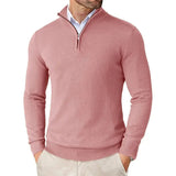Sterling Row | Men’s Premium Half Zip Sweater Smart Casual Knit