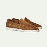 Sterling Row | Suede Slip On Loafers for Men Timeless Casual Elegance