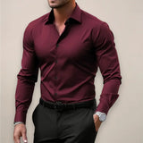 Sterling Row | Men’s Tailored Long Sleeve Smart Casual Shirt