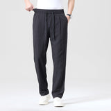 Herren lässige Leinen-Loungehose im Zen-Stil