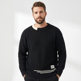 Sterling Row | Men’s Harrison Contrast Knit Sweater
