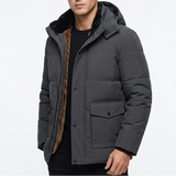Sterling Row | Men’s Hudson Fur-Lined Winter Puffer Jacket