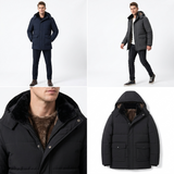 Sterling Row | Men’s Hudson Fur-Lined Winter Puffer Jacket