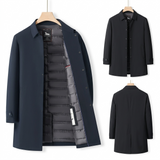 Sterling Row | Men’s Burke Down Insulated Trench Coat