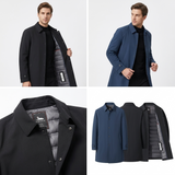 Sterling Row | Men’s Burke Down Insulated Trench Coat