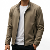 Sterling Row | Water Resistant Zip Jacket for Men Modern Everyday Layer