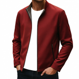 Sterling Row | Water Resistant Zip Jacket for Men Modern Everyday Layer