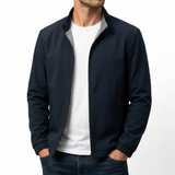 Sterling Row | Water Resistant Zip Jacket for Men Modern Everyday Layer