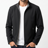 Sterling Row | Water Resistant Zip Jacket for Men Modern Everyday Layer