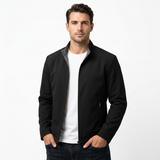 Sterling Row | Water Resistant Zip Jacket for Men Modern Everyday Layer