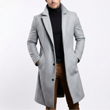 Sterling Row | Tailored Wool Overcoat for Men Timeless Winter Elegance