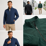 Sterling Row | Mid Season Jacket for Men Everyday Smart Casual Layer