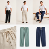 Sterling Row | Linen Drawstring Trousers