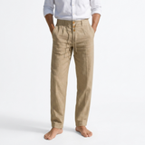 Sterling Row | Pleated Linen Trousers