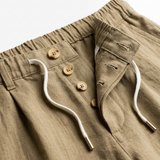 Sterling Row | Pleated Linen Trousers