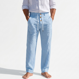Sterling Row | Pleated Linen Trousers