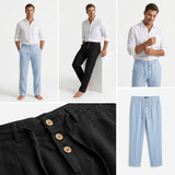 Sterling Row | Pleated Linen Trousers