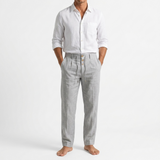 Sterling Row | Pleated Linen Trousers