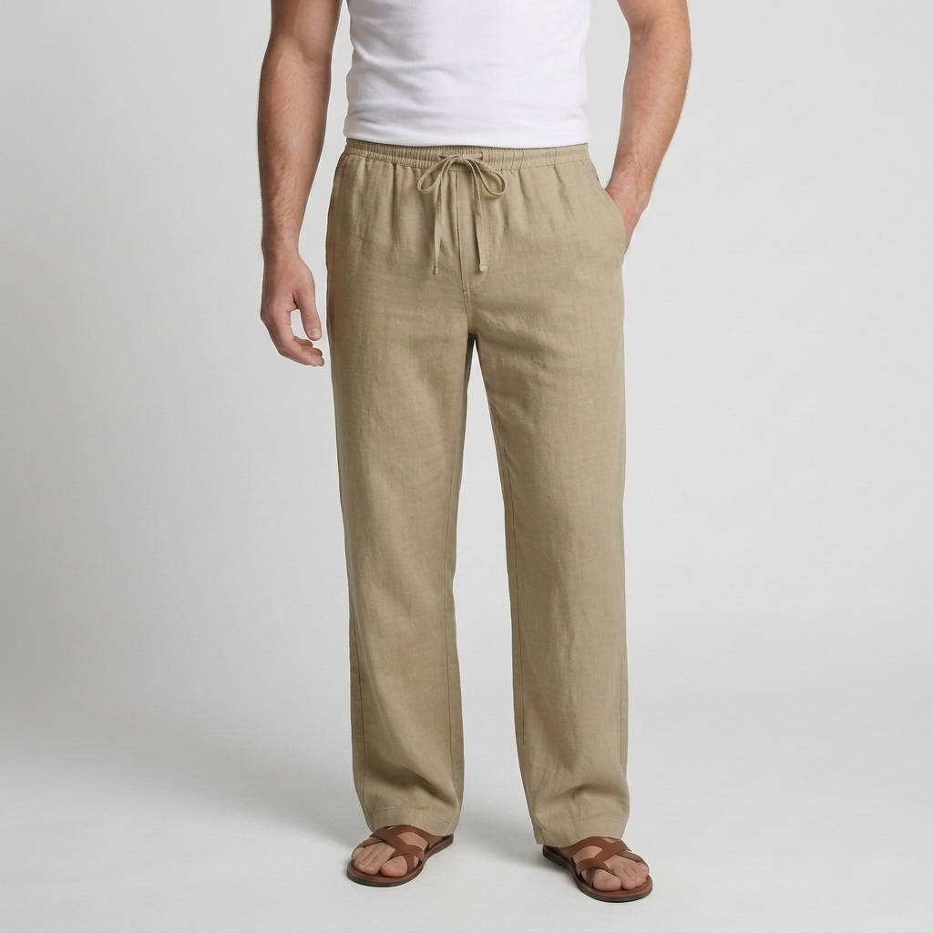 Sterling Row | Men’s Zen Linen Lounge Trousers