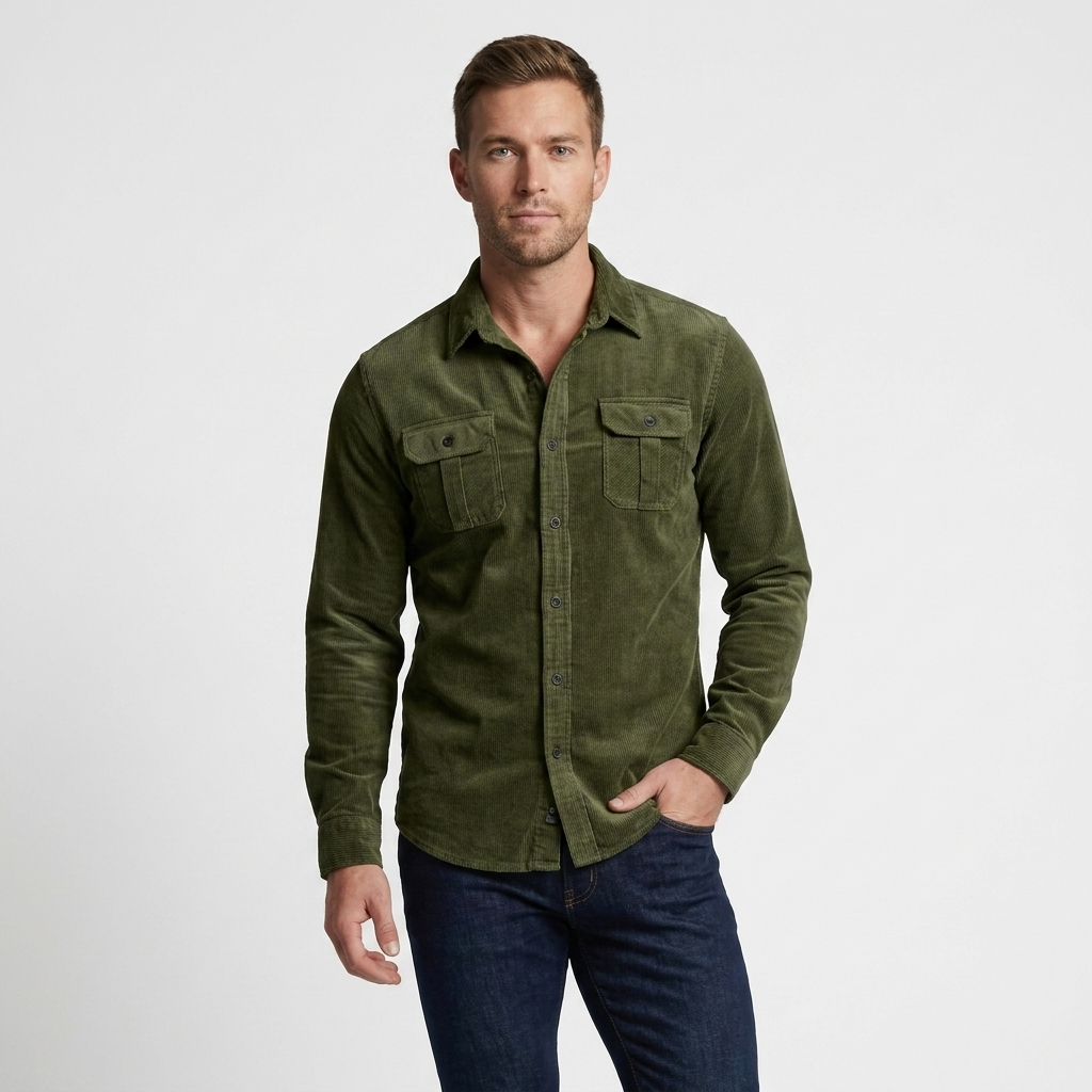 Sterling Row | Men’s Vintage Cord Overshirt