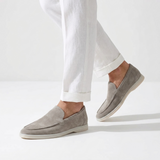 Sterling Row | Suede Slip On Loafers for Men Timeless Casual Elegance