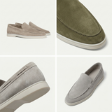Sterling Row | Suede Slip On Loafers for Men Timeless Casual Elegance