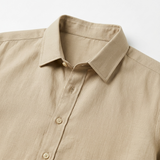 Sterling Row | Men’s Textured Cotton Linen Summer Shirt