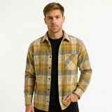 Sterling Row | Men’s Check Overshirt Jacket